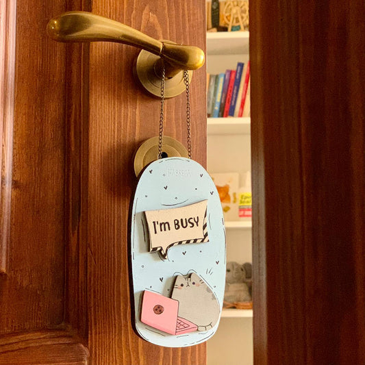 Door Hanger "I'm Busy"