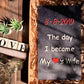 Tableau "The day I became"