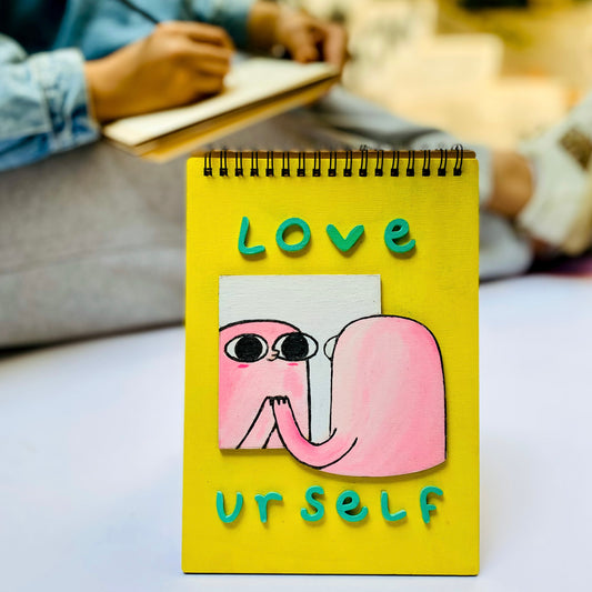 "Love ur self " Notebook