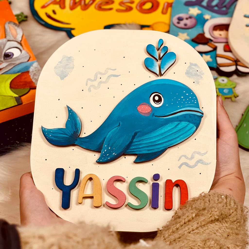 "Whale" Signboard