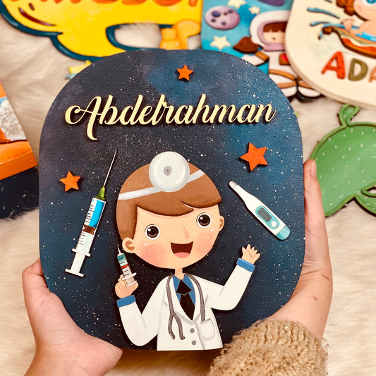 "Future Doctor" Layered Signboard