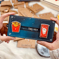 "Fries & Ketchup" Swipe card