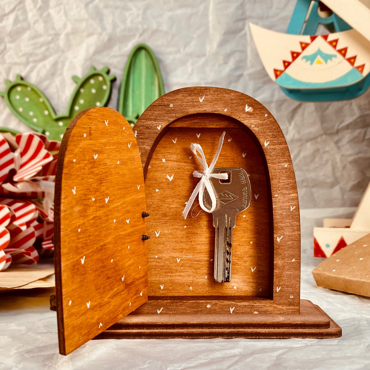 Homemade Key Box