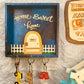 "Galaxy Home" Keychain Frame