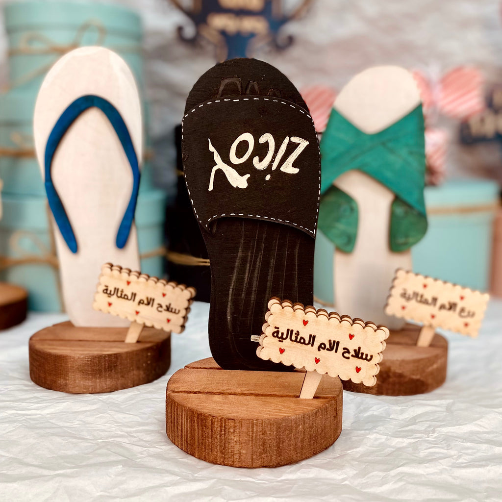 Slippers Stand Mother's favorite tool