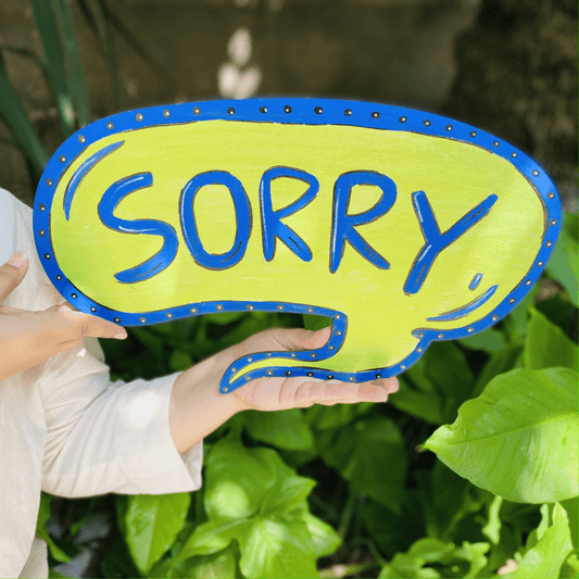 "Sorry" Signboard
