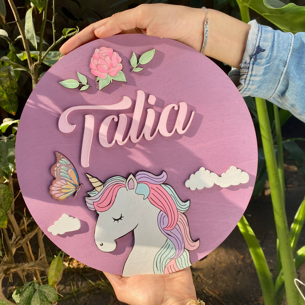 "Unicorn Sketch" Signboard