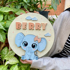"Elephant Sketch" Signboard