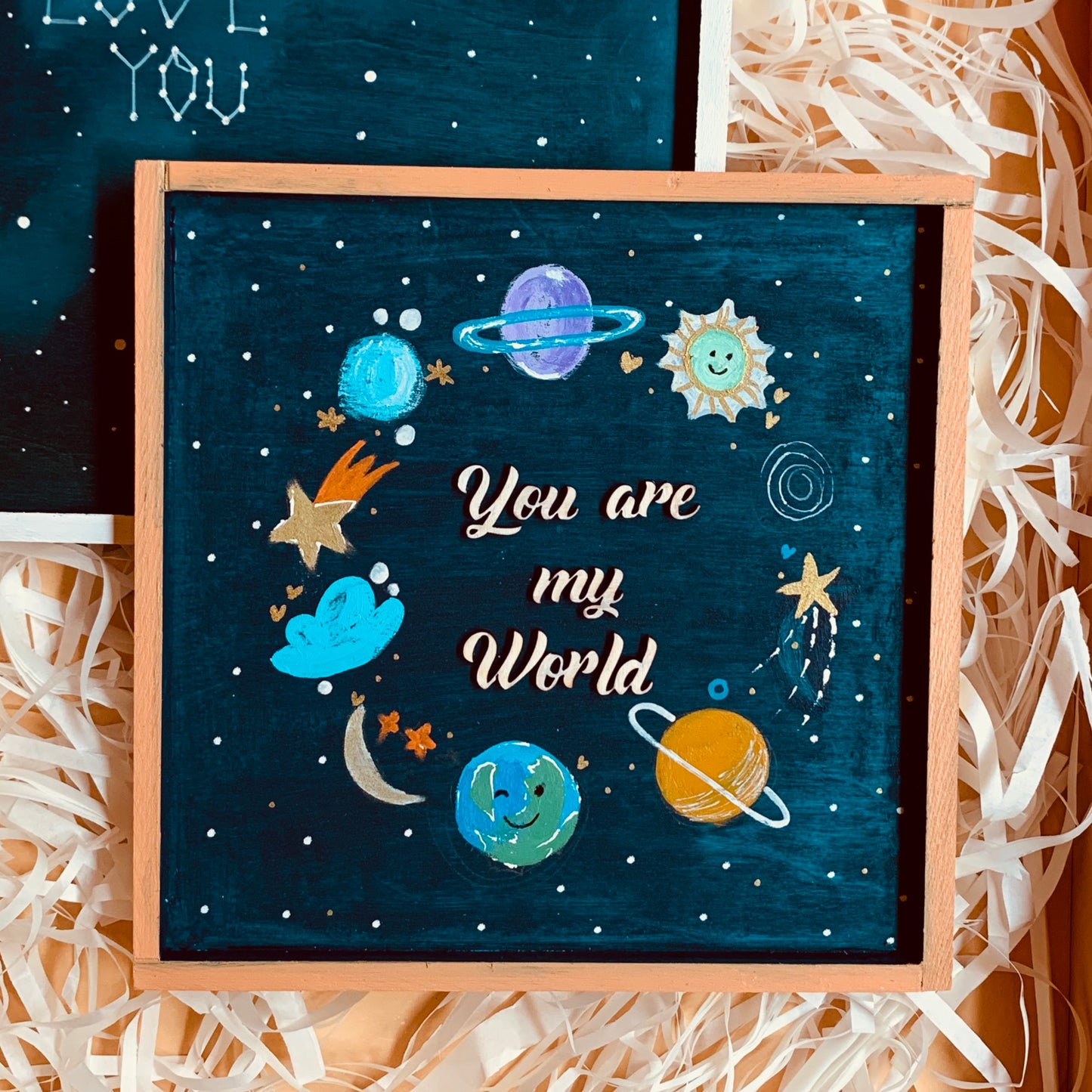"You Are My World" Signboard