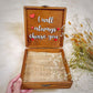 Engagement Box "Set of Gold" Tincture Wooden Shape 2
