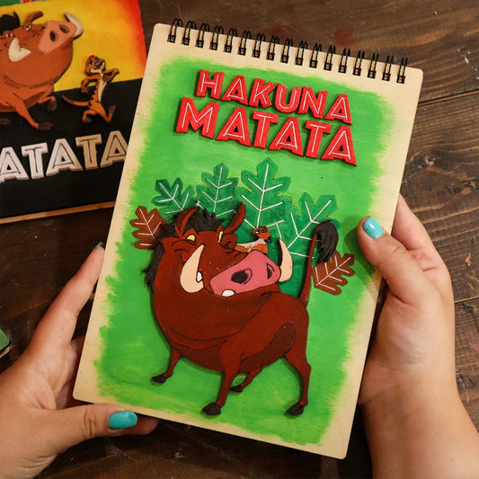 Hakuna Matata 1 Green Notebook